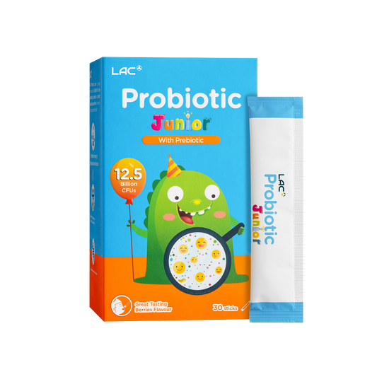 LAC Probiotic Junior Digestive Support 12.5 Billion 3g x 30 Sticks