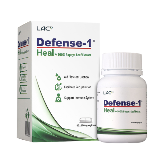 LAC Defense-1 Heal Immune Support 60 Capsules