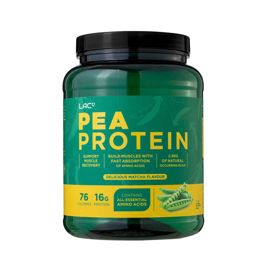 LAC Pea Protein Plant Protein Matcha 784g x 32 Servings