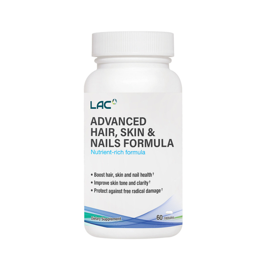 LAC Advanced Hair Skin Nail Beauty Support 60 Capsules