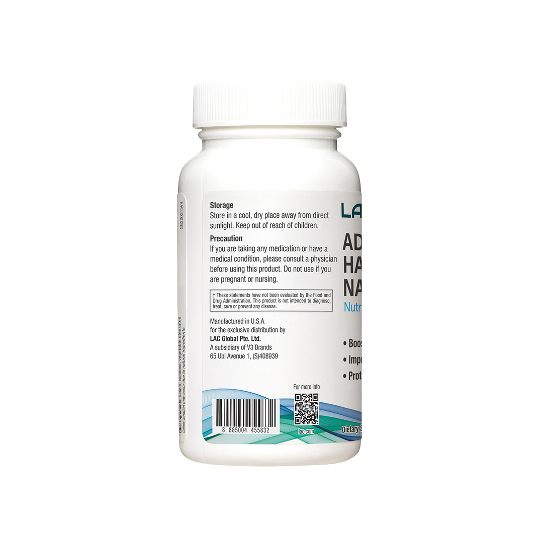 LAC Advanced Hair Skin Nail Beauty Support 60 Capsules