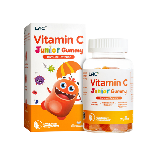 LAC Vitamin C Junior Immune Gummies 60 Pieces