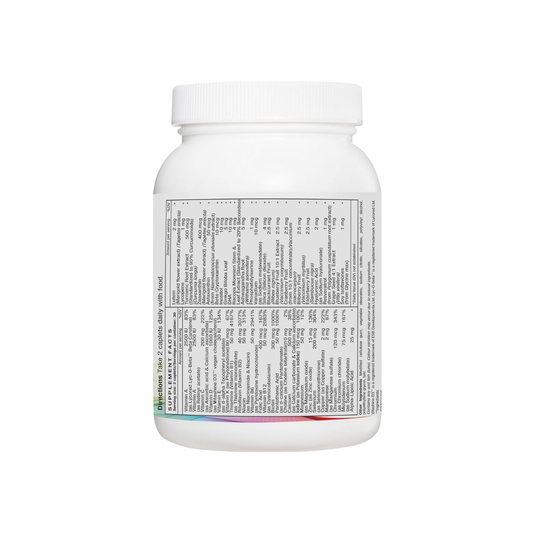 LAC Women's Mega Multivitamin 50 Plus Daily Support 60 Capsules