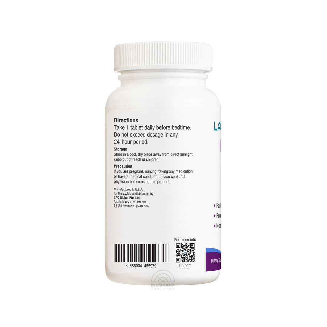 LAC Melatonin Sleep Support 10mg x 60 Capsules