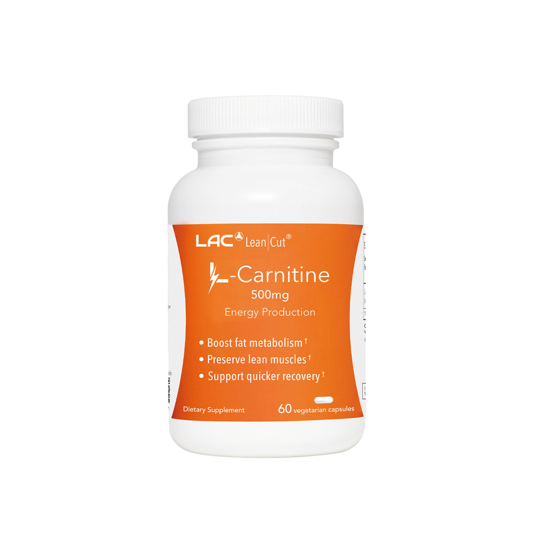 LAC LeanCut L-Carnitine Fat Metabolism 500mg x 60 Capsules
