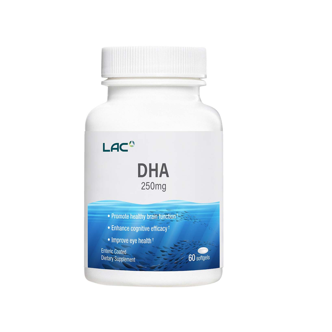 LAC DHA Omega Brain Support 250mg x 60 Capsules