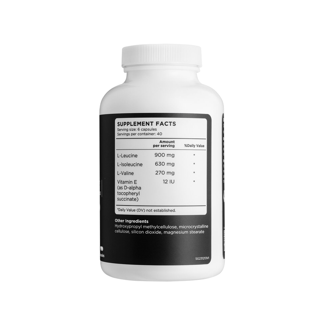 LAC Branched Chain Amino Acids Muscle Recovery 1800mg x 240 Capsules