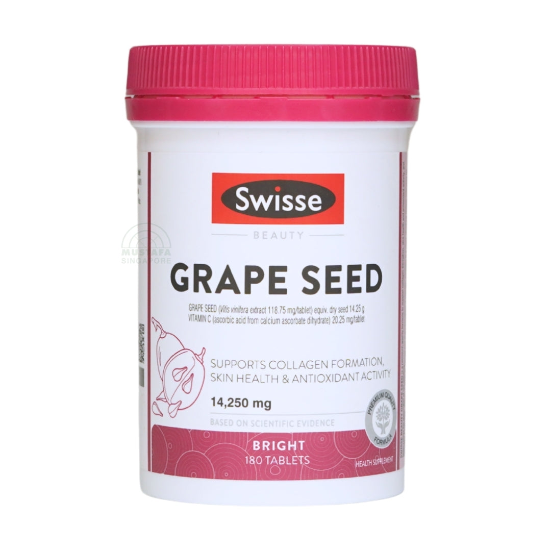 Swisse Beauty Grape Seed (Support collegen, skin health & antioxidant activity) 180s