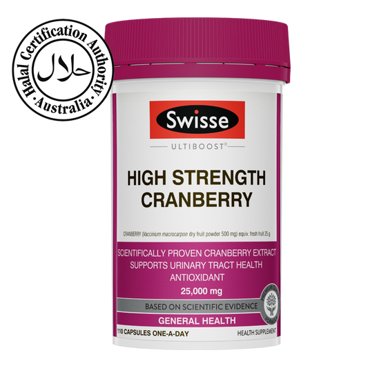Swisse Ultiboost High Strength Cranberry 110 Caps