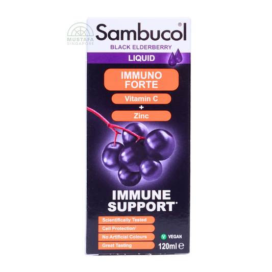 Sambucol Black Elderberry Immuno Forte (Vegan Liquid) 120ml