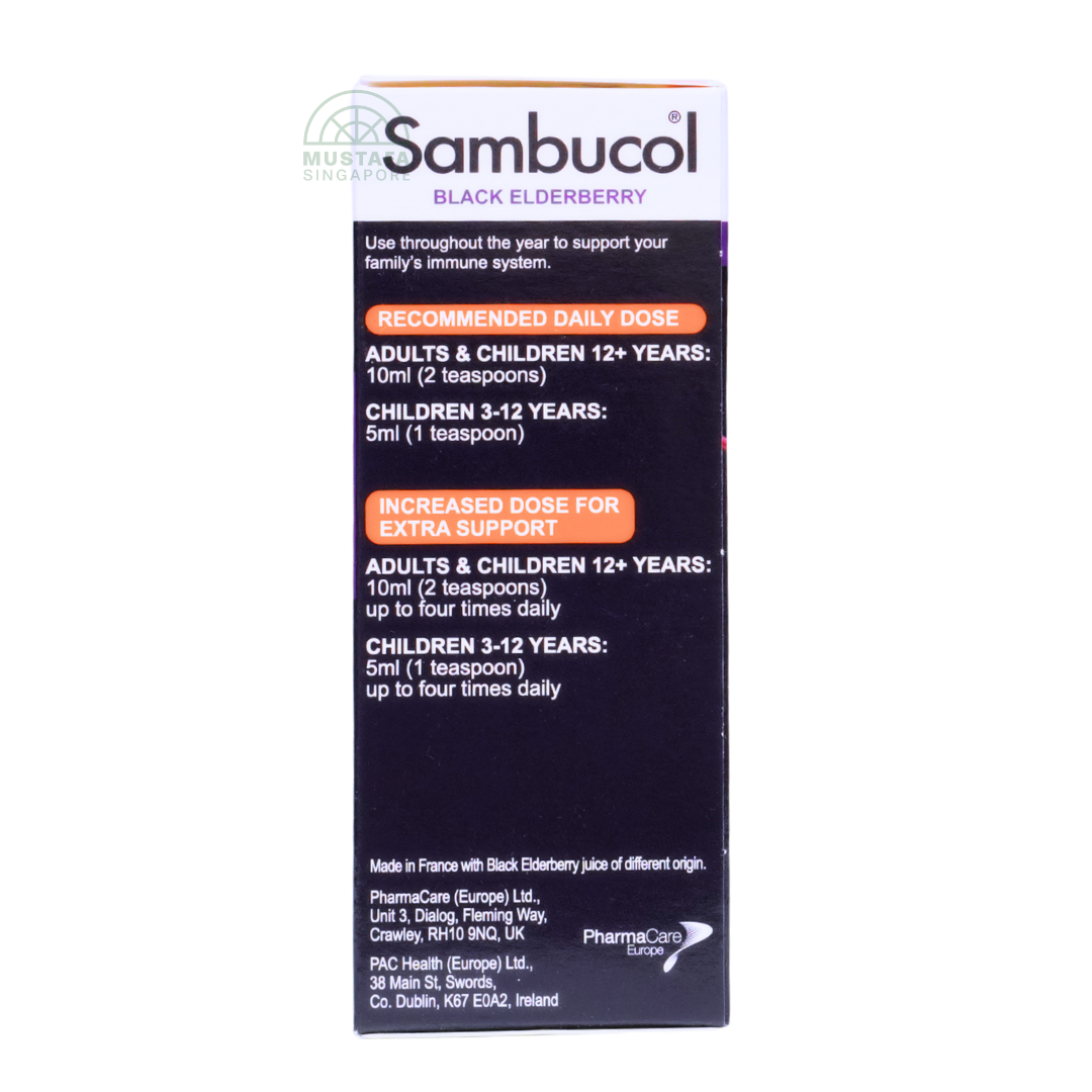 Sambucol Black Elderberry Immuno Forte (Vegan Liquid) 120ml