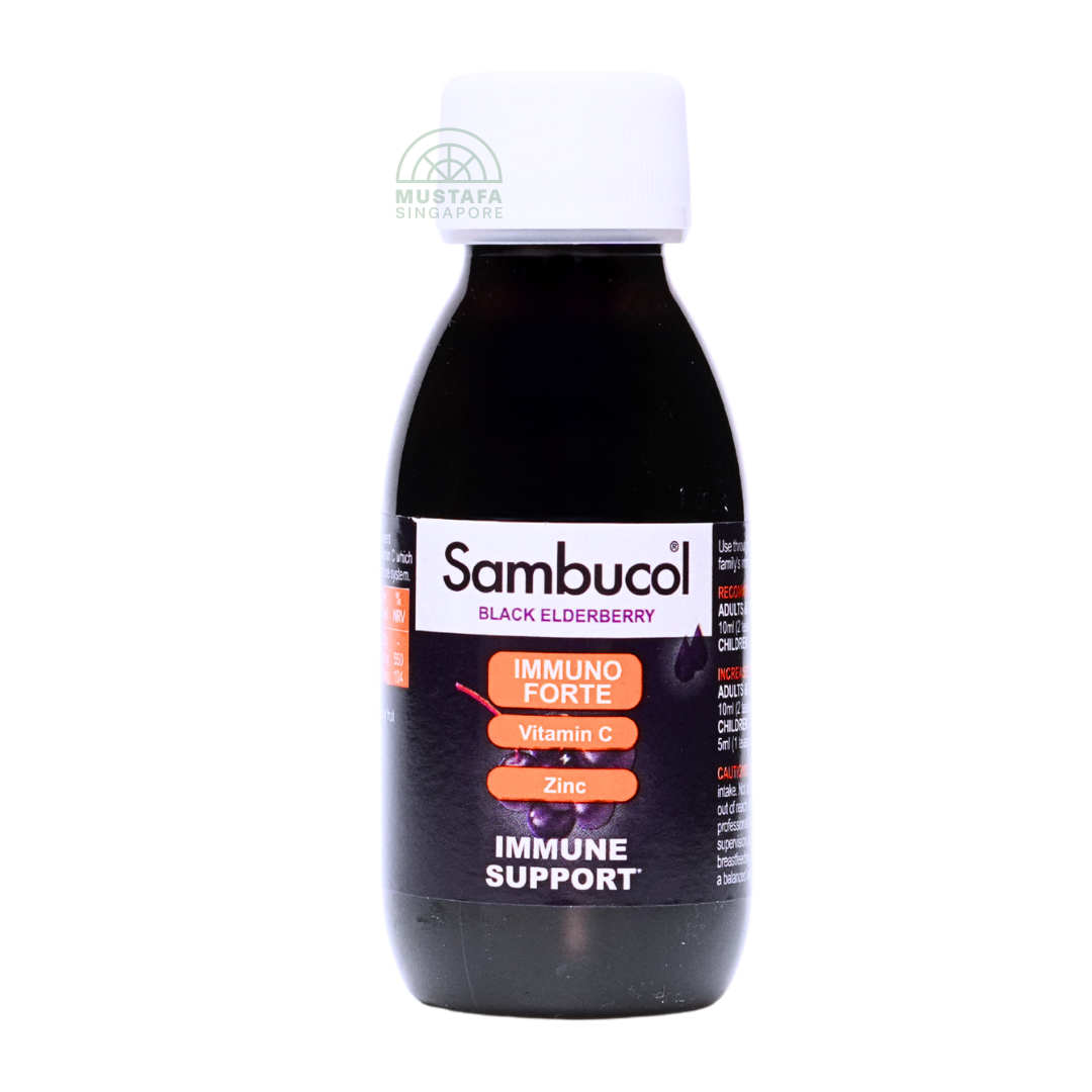 Sambucol Black Elderberry Immuno Forte (Vegan Liquid) 120ml