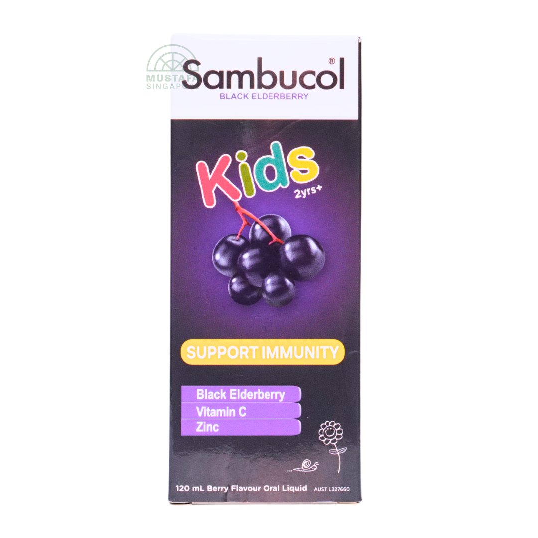 Sambucol Kids Black Elderberry Flavour Oral Liquid 120ml