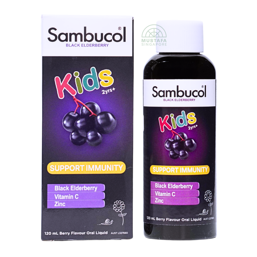 Sambucol Kids Black Elderberry Flavour Oral Liquid 120ml