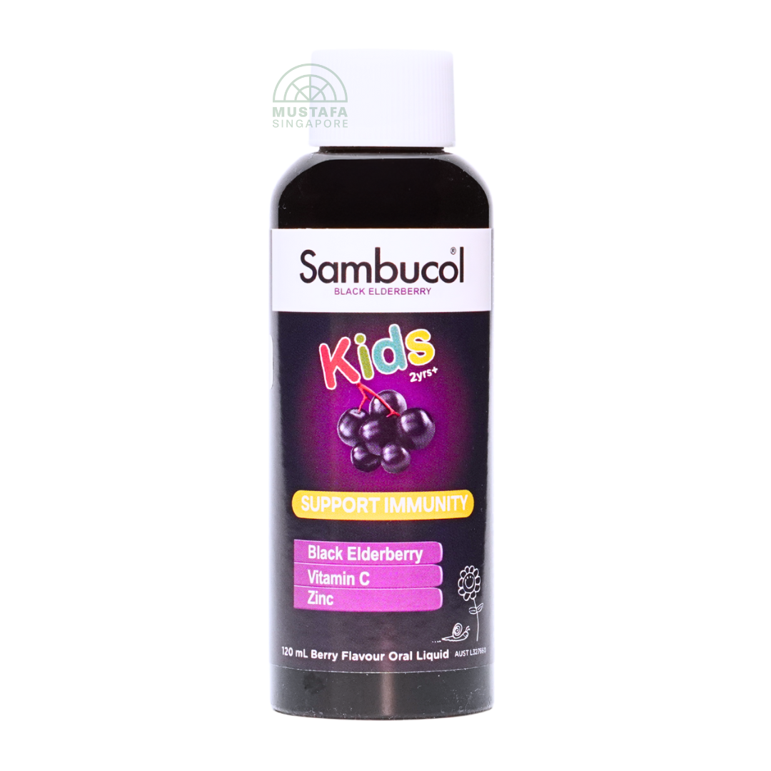 Sambucol Kids Black Elderberry Flavour Oral Liquid 120ml
