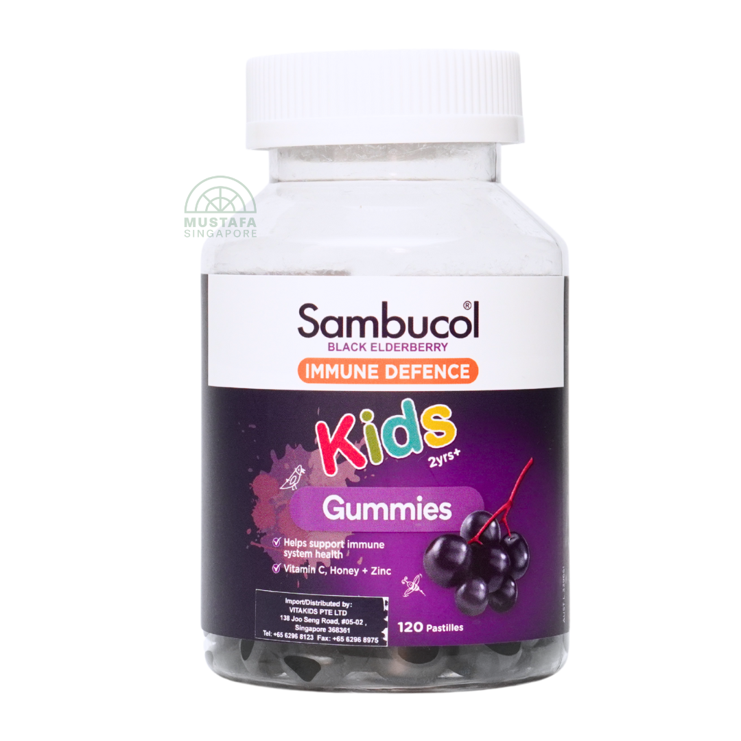 Sambucol Kids Immune Defence Gummies 120 Pastilles
