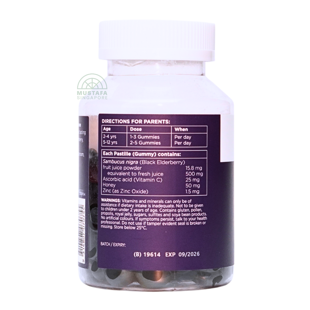 Sambucol Kids Immune Defence Gummies 120 Pastilles