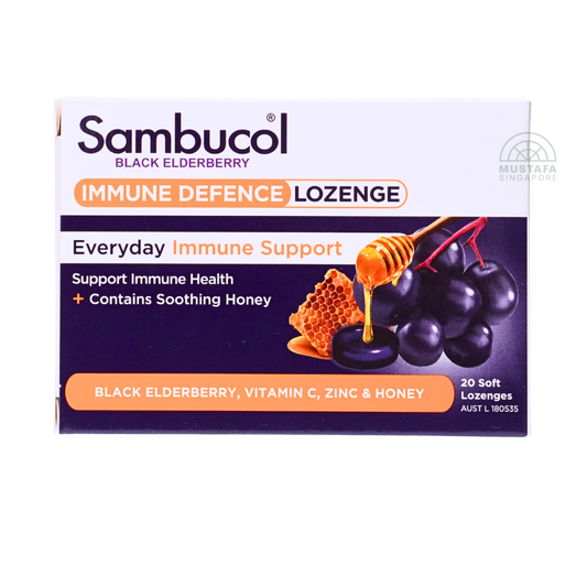 Sambucol Black Elderberry Immune Defence Lozenge 20 Soft Lozenges