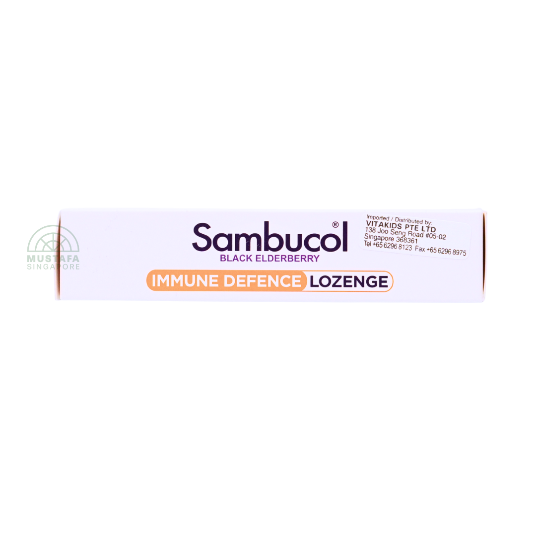 Sambucol Black Elderberry Immune Defence Lozenge 20 Soft Lozenges