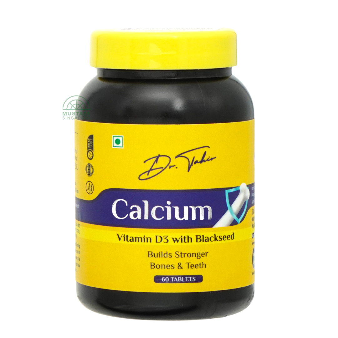 Dr Tahir Calcium Vitamin D3 with Blackseed 60 tablets