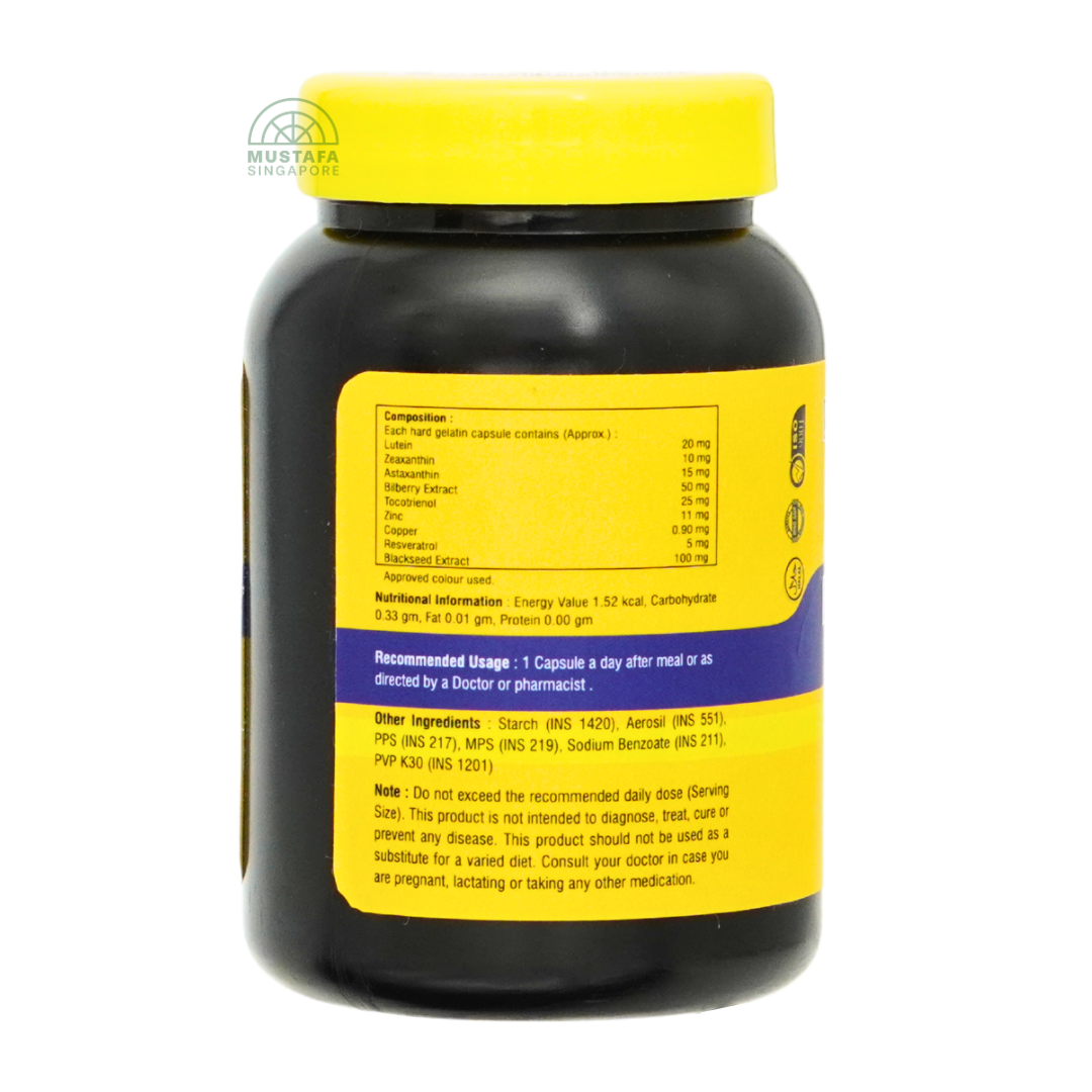 Dr Tahir Eye Care with Blackseed 60 capsules