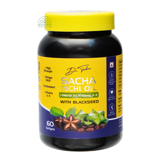 Dr Tahir Sacha Inchi Oil with Blackseed 60 capsules