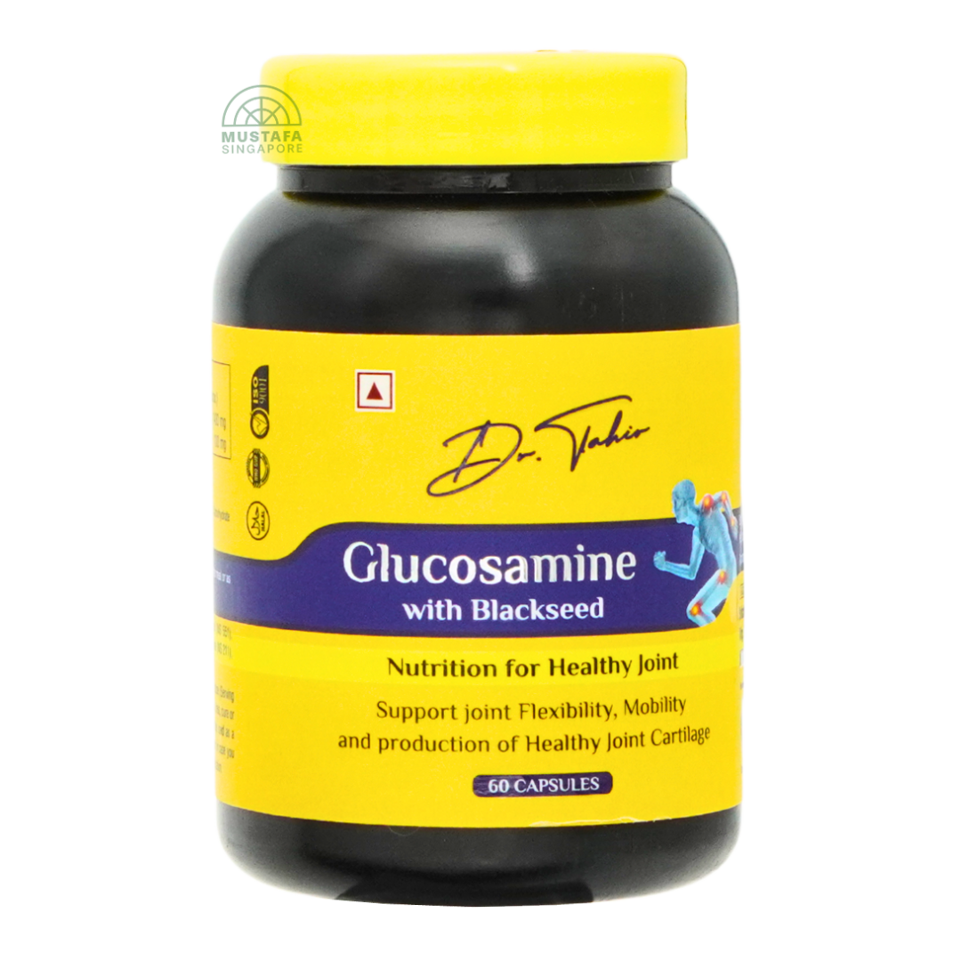 Dr Tahir Glucosamine with Blackseed 60 capsules