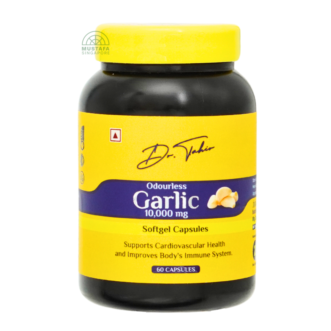 Dr Tahir Odourless Garlic 10,000mg 60 capsules