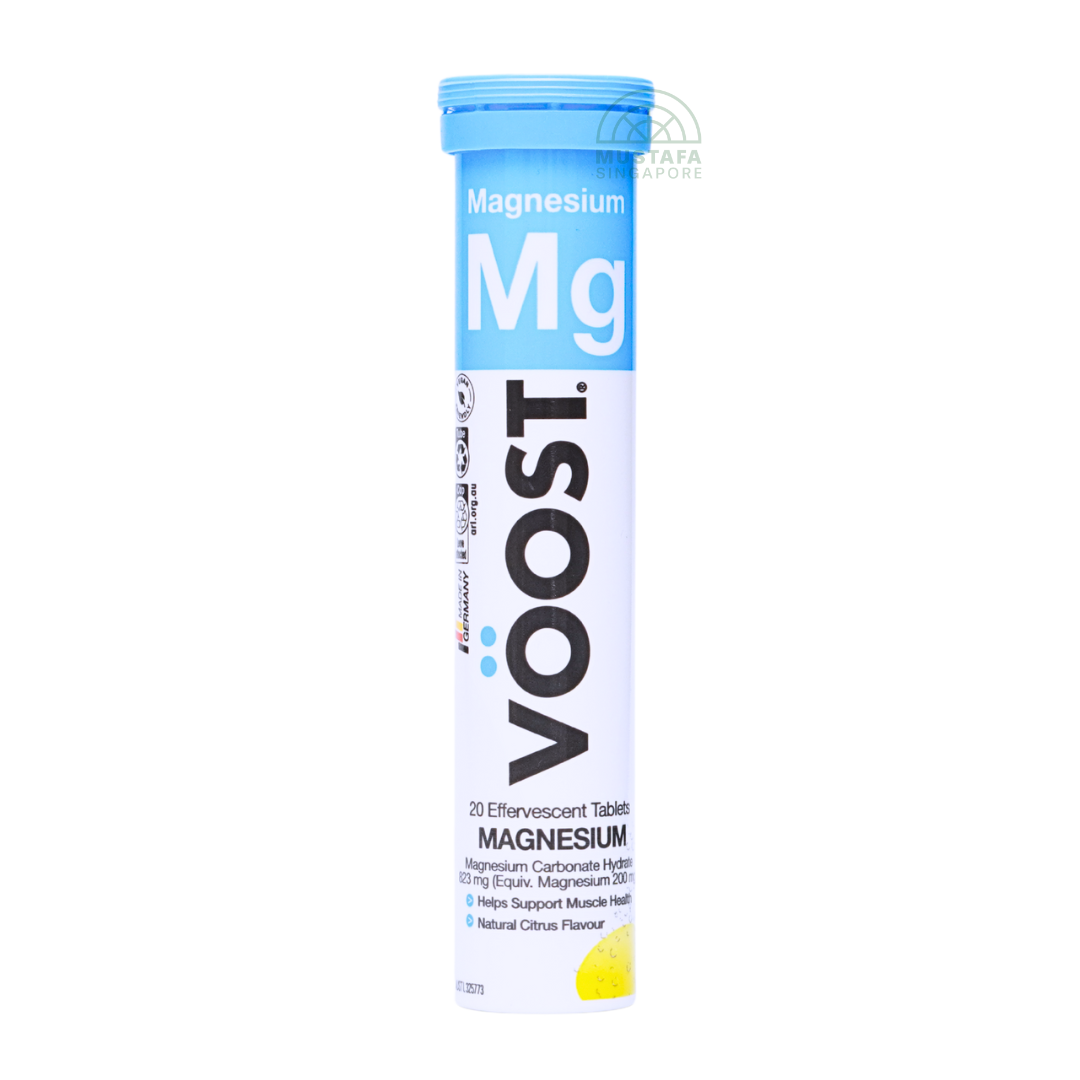 Voost Magnesium MG 20 Effervescent Tablets 200mg