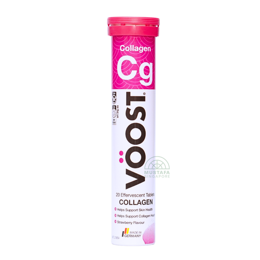 Voost Collagen Cg Marine Collagen 20 Effervescent Tablets 500mg