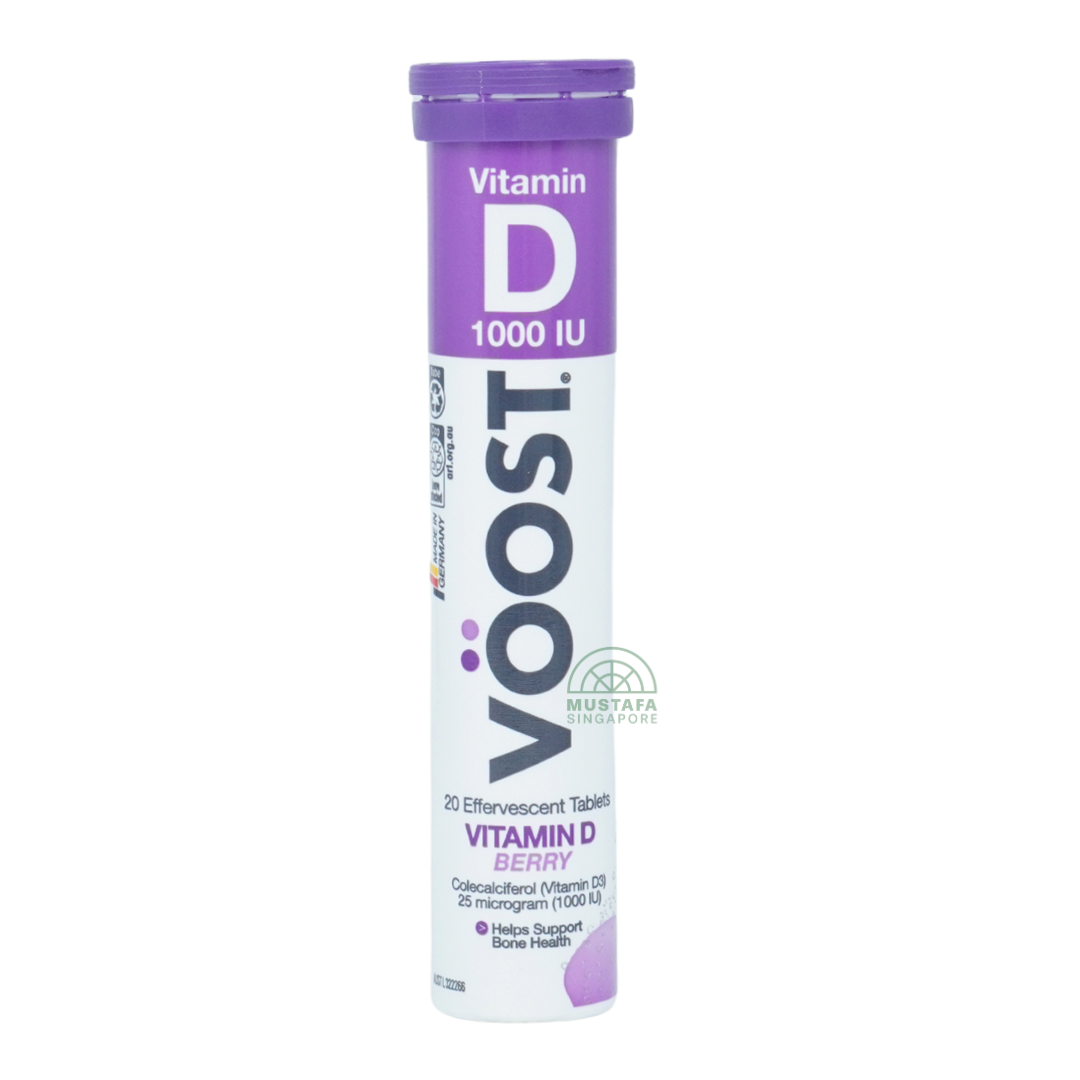 Voost Vitamin D 1000 IU Berry 20 Tabs