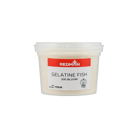 Redman Gelatine Fish 200 Bloom 70g
