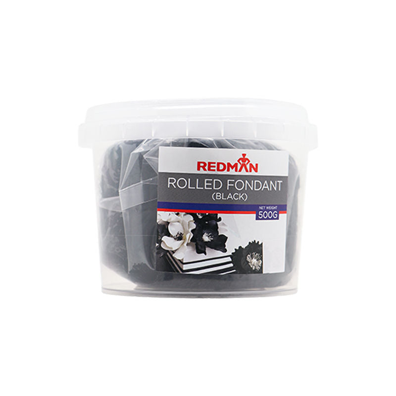 Redman Rolled Fondant Black 500g