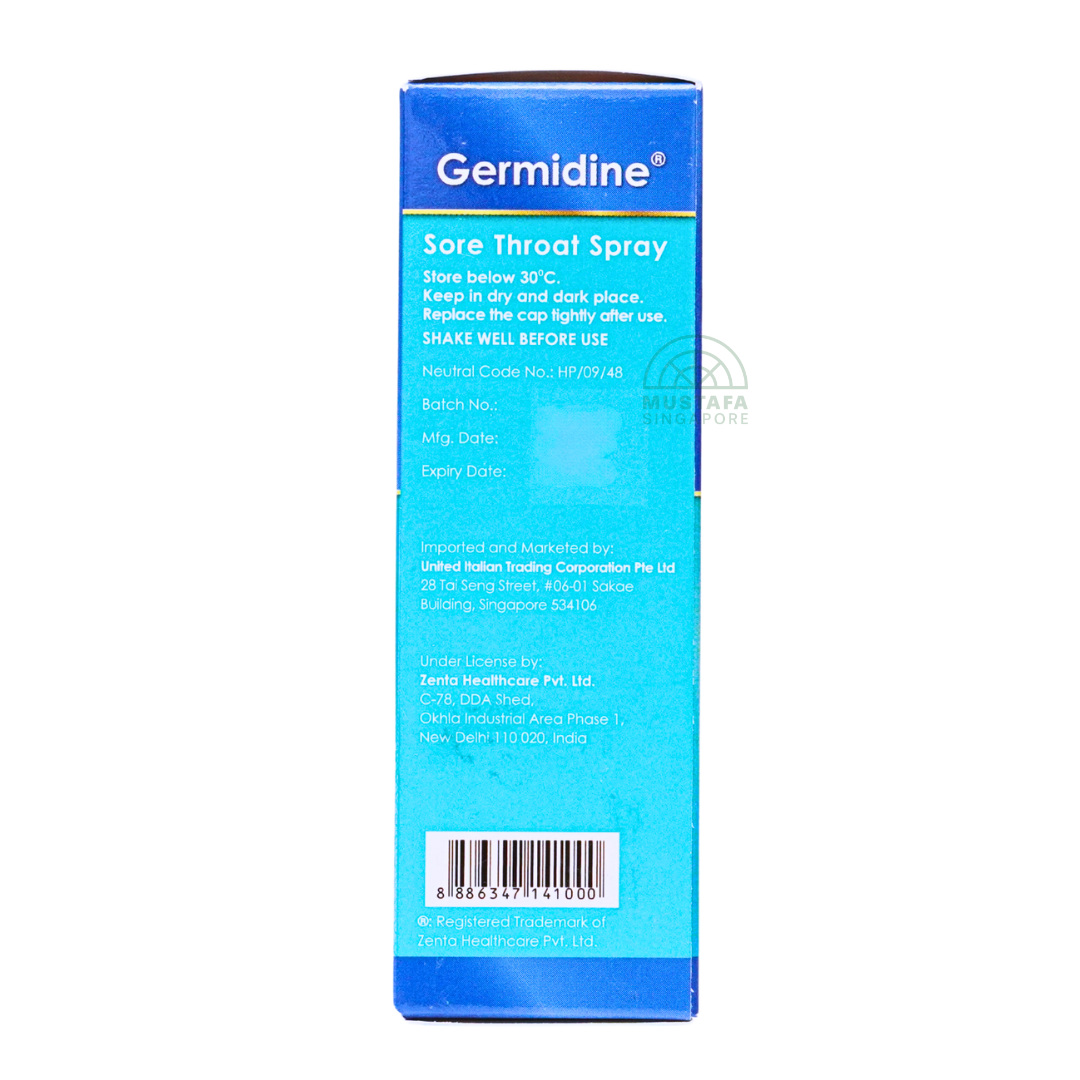 Germidine Sore Throat Spray 50ml