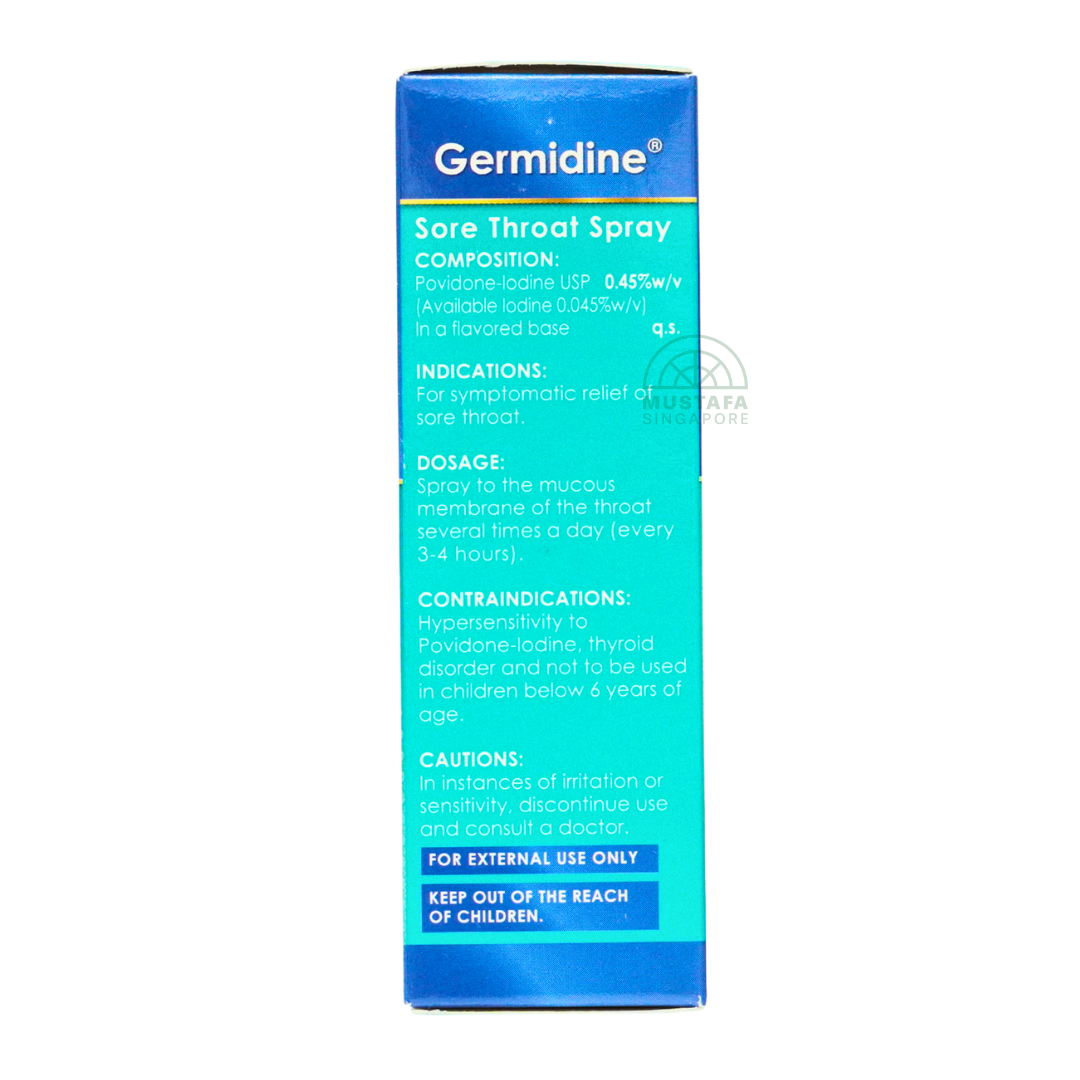 Germidine Sore Throat Spray 50ml