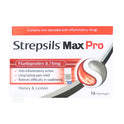 Strepsils Lozenges for Relief for Sore Throat Max Pro (Honey & Lemon) 16s