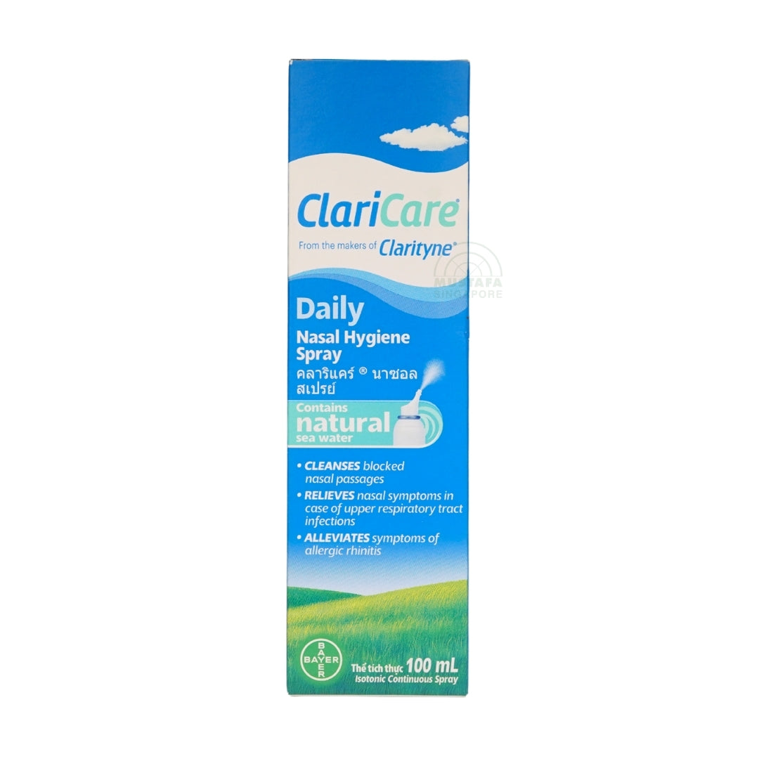 ClariCare Daily Nasal Spray (with Natural Sea Water) 100ml