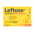 Leftose Max Honey Lemon Lozenges Lyzomax 16 Lozenges 90mg