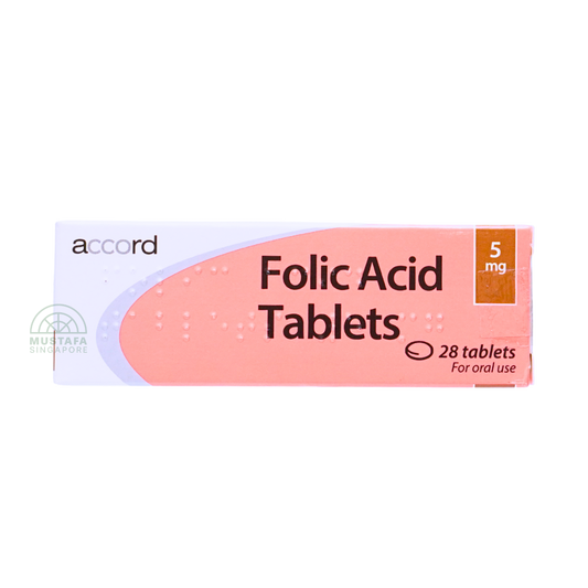 Folic Acid tablets 28 Tablets 5mg