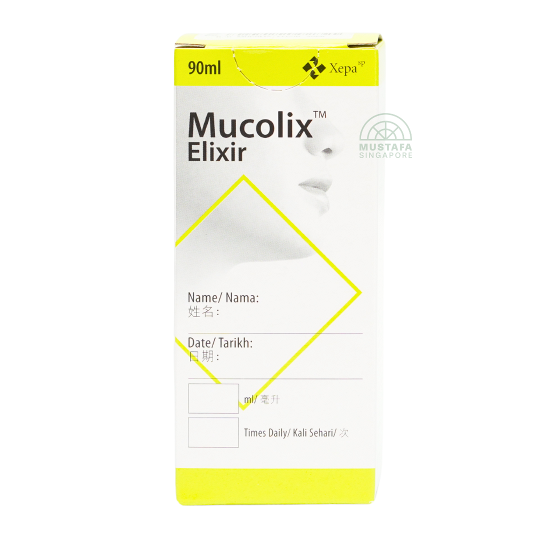 Mucolix Elixir Kiwi Flavour 90ml