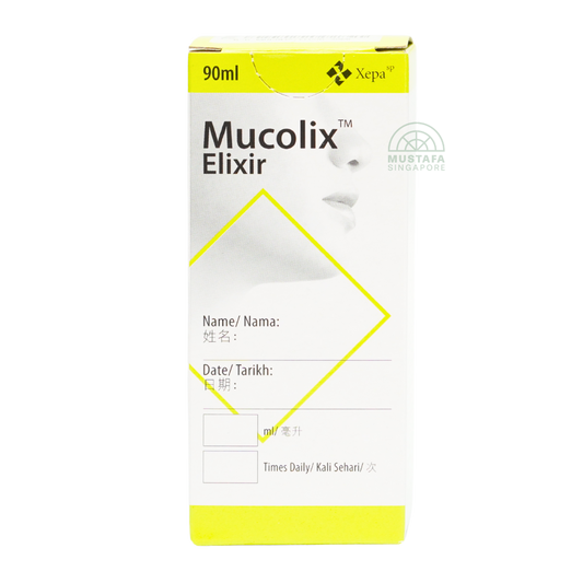 Mucolix Elixir Kiwi Flavour 90ml