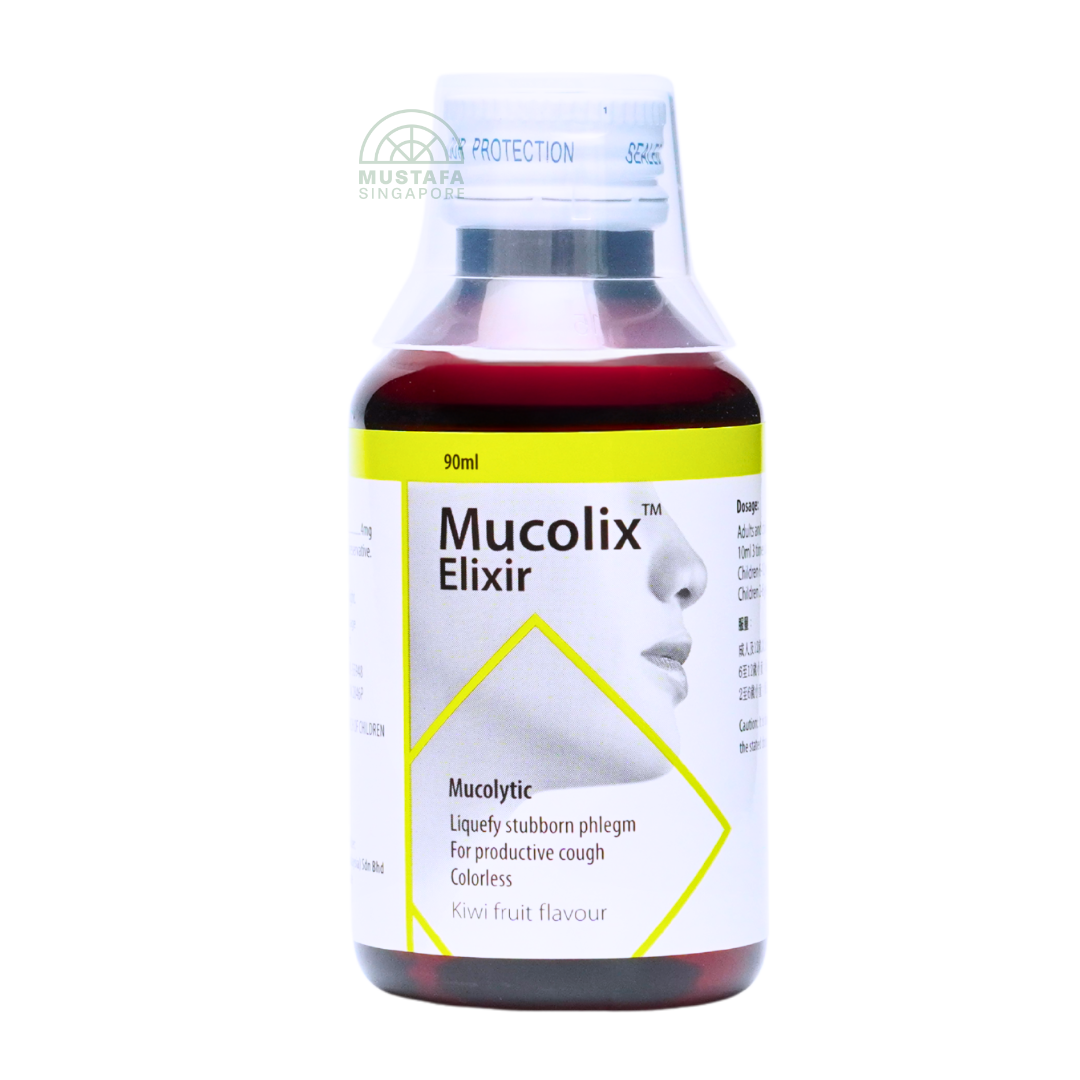 Mucolix Elixir Kiwi Flavour 90ml