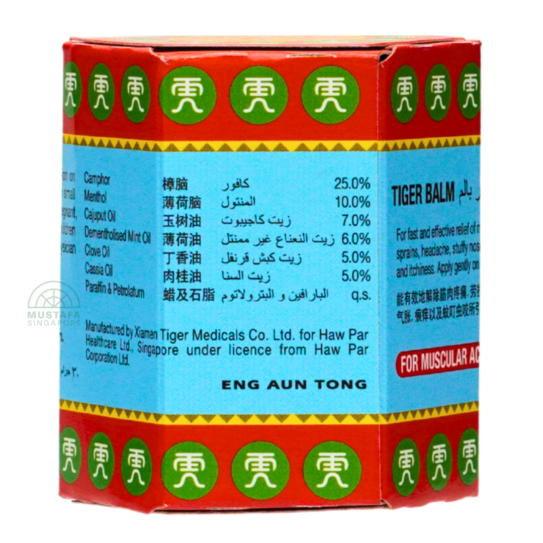 Tiger Balm Red Ointment 12 x 30g bottles