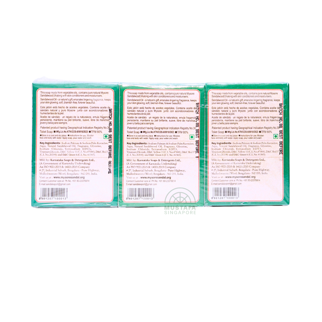 Mysore Sandal Soap 75g x 6