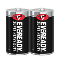 Eveready C Batteries Black x 2