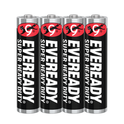 Eveready AAA Batteries Black x 4