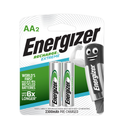 Energizer Rechargeable AA Batteries 2300mAh x 2