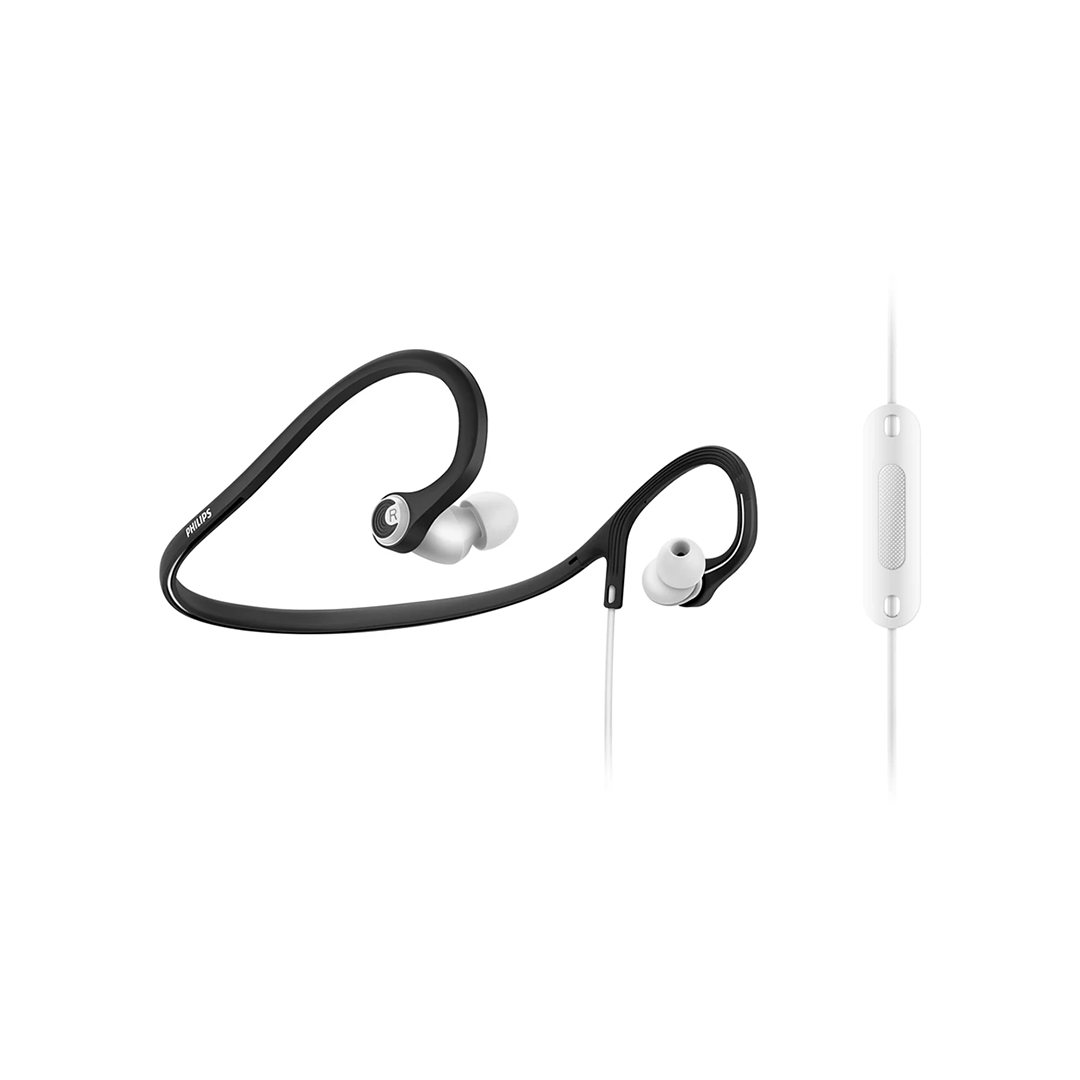Phillips ActionFit Sports Headphones with Mic SHQ4305WS