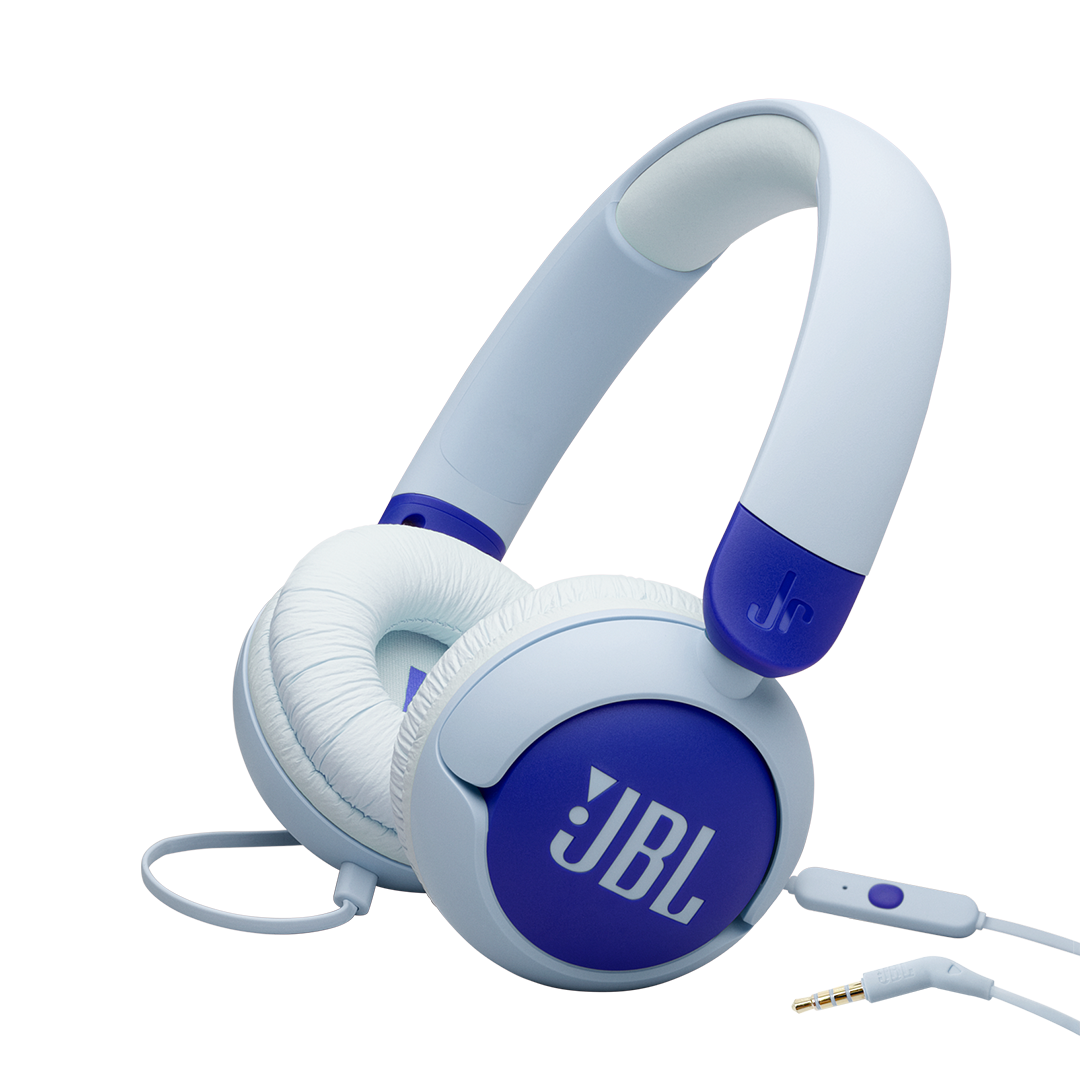 JBL Junior 320 On Ear Headphones (Blue)