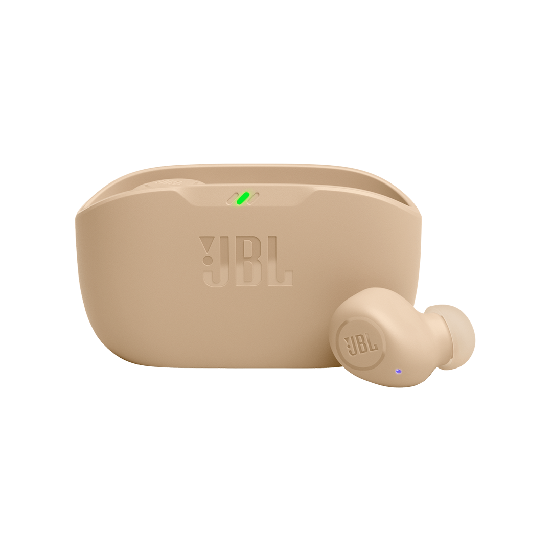JBL Wave Buds In Ear Headphones (Beige)